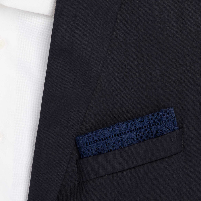 Square Knot Lace Pocket Square