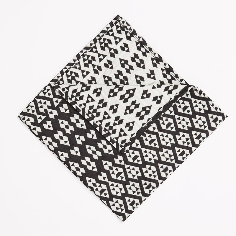 Harlequin  Silk Jacquard Pocket Square