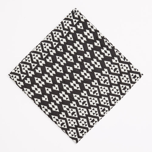 Harlequin  Silk Jacquard Pocket Square