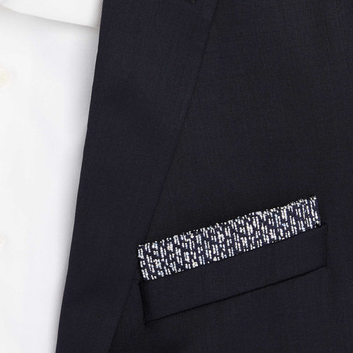 Slub Fleck Pocket Square