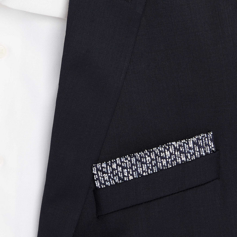 Slub Fleck Pocket Square