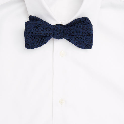 Square Knot Lace Self-Tie Bow Tie