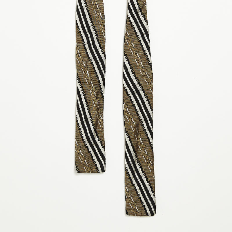 Porteiro Silk Jacquard Self-Tie Bow Tie