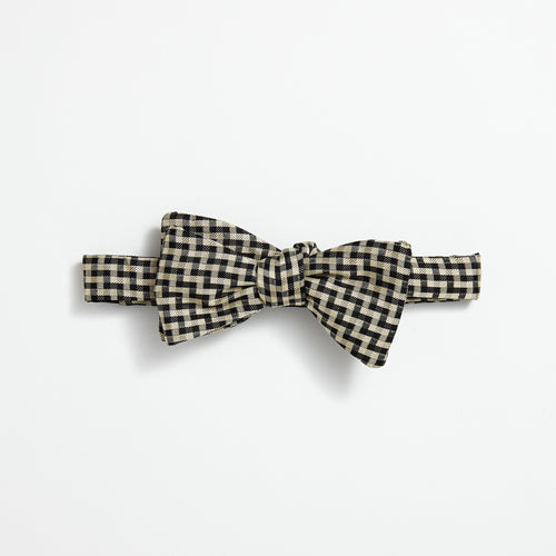 Staircase Silk Self-Tie Bow Tie