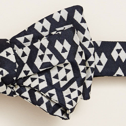 Outlet Sale - Harlequin Silk Self-Tie Bow Tie