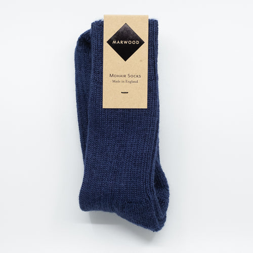 Royal Navy Heavy Knit Mohair Socks