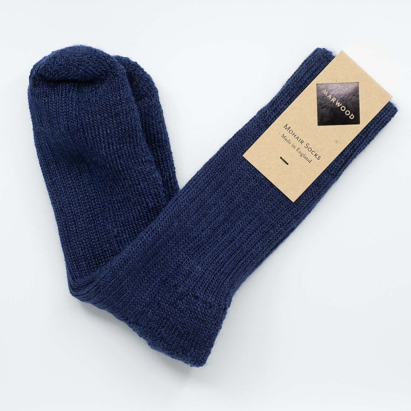 Royal Navy Heavy Knit Mohair Socks