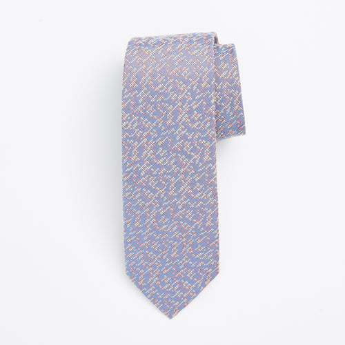 Lilac Blue Mutli Fleck Tie