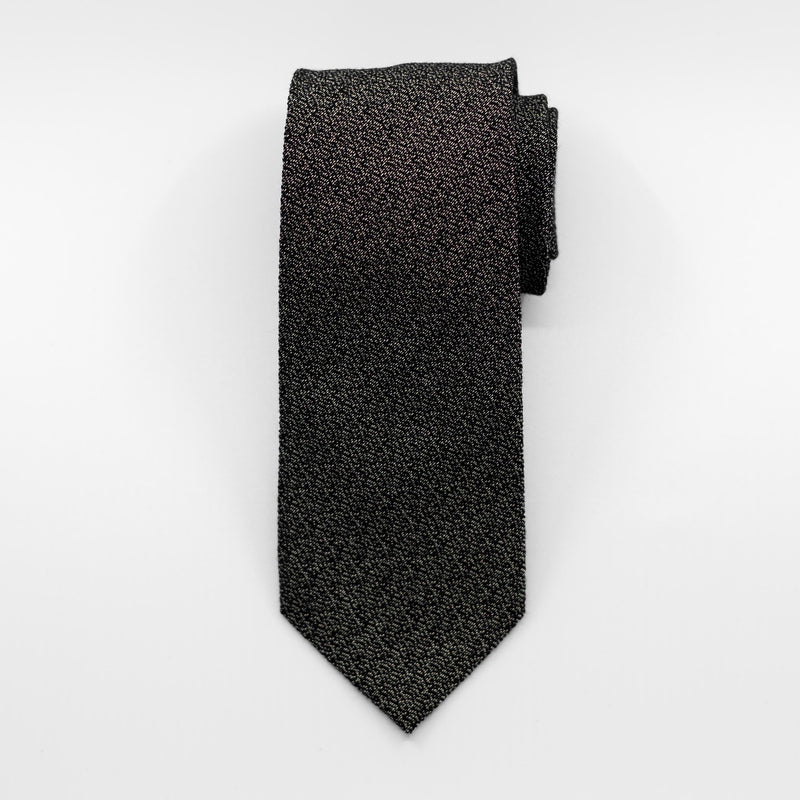 Skinny Silk Black Tie