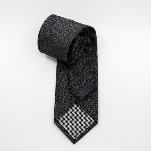 Skinny Silk Black Tie