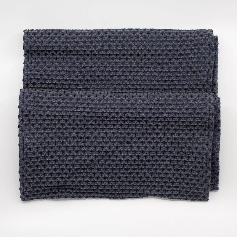 Charcoal 3D Weave Scarf