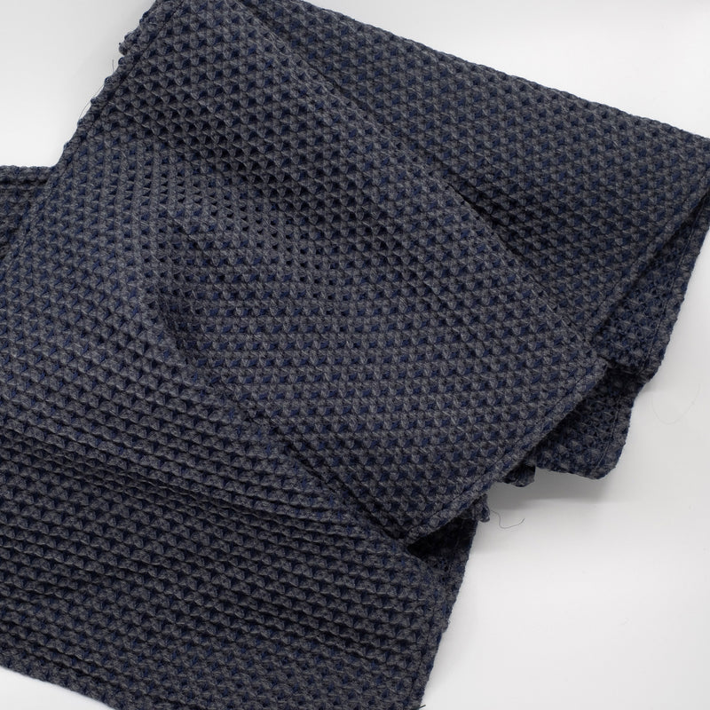 Charcoal 3D Weave Scarf